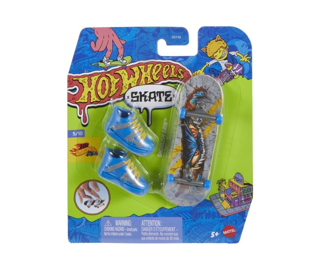 Hot wheels set placa si pantofi de skate Hot wheels set placa si pantofi de skate