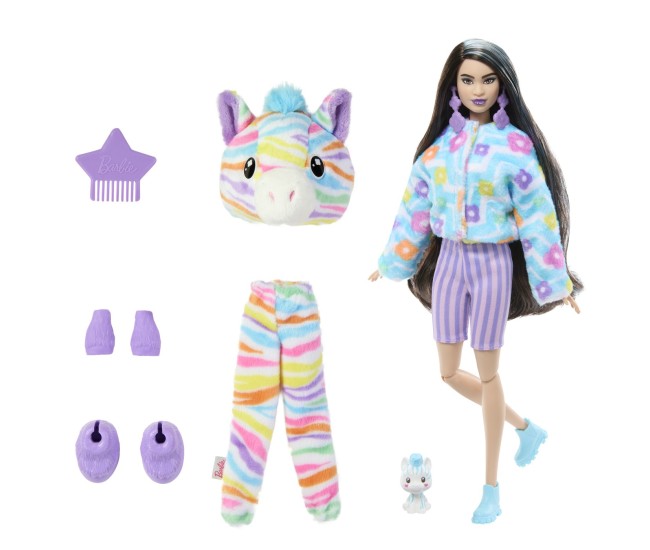 Barbie papusa barbie cutie reveal zebra Barbie papusa barbie cutie reveal zebra