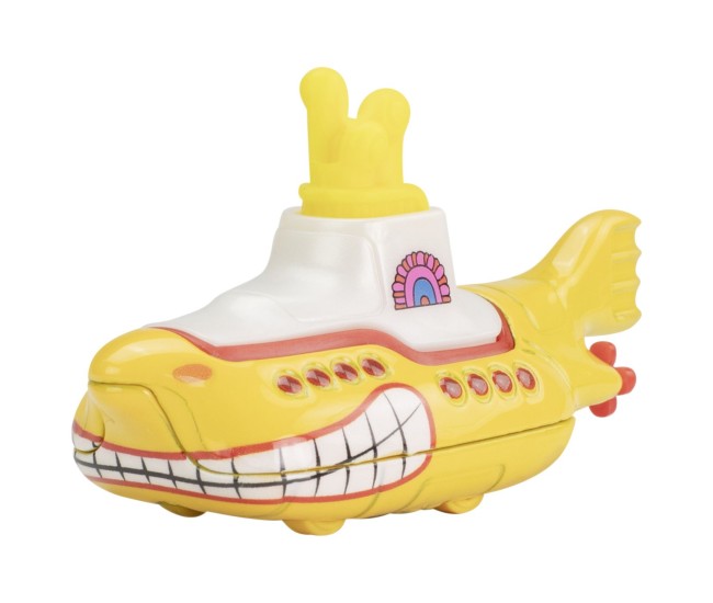 Hot wheels pop culture masinuta metalica the beatles yellow submarine scara 1:64 Hot wheels pop culture masinuta metalica the beatles yellow submarine scara 1:64