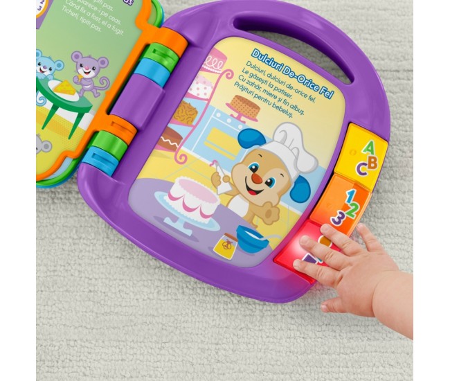 Fisher price cartea de povesti in limba romana Fisher price cartea de povesti in limba romana