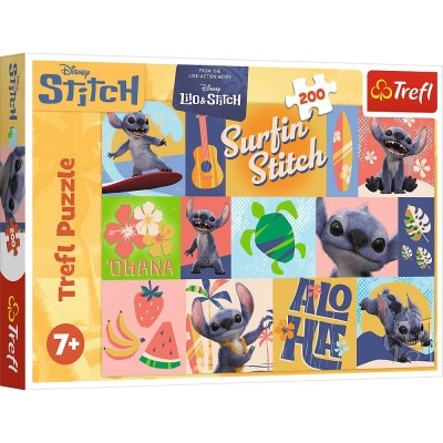 Puzzle trefl 200 disney stitch aventuri hawaiiene Puzzle trefl 200 disney stitch aventuri hawaiiene