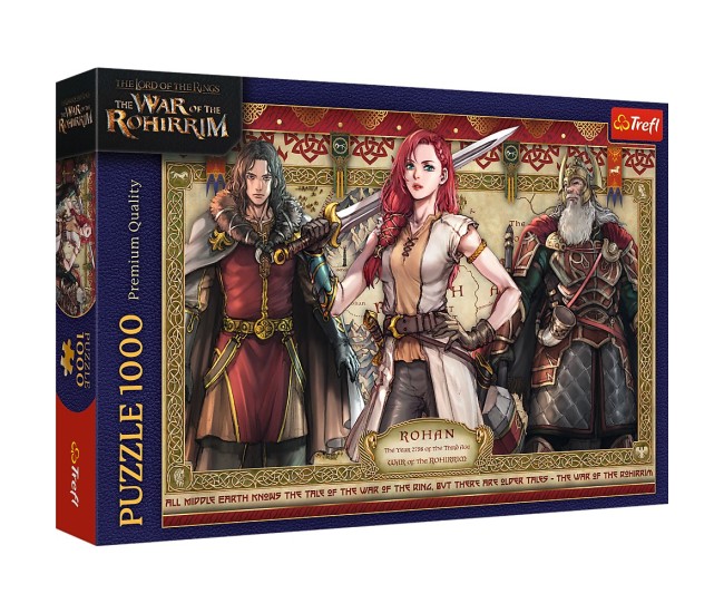 Puzzle trefl 1000 stapanul inelelor razboiul rohirrimilor Puzzle trefl 1000 stapanul inelelor razboiul rohirrimilor