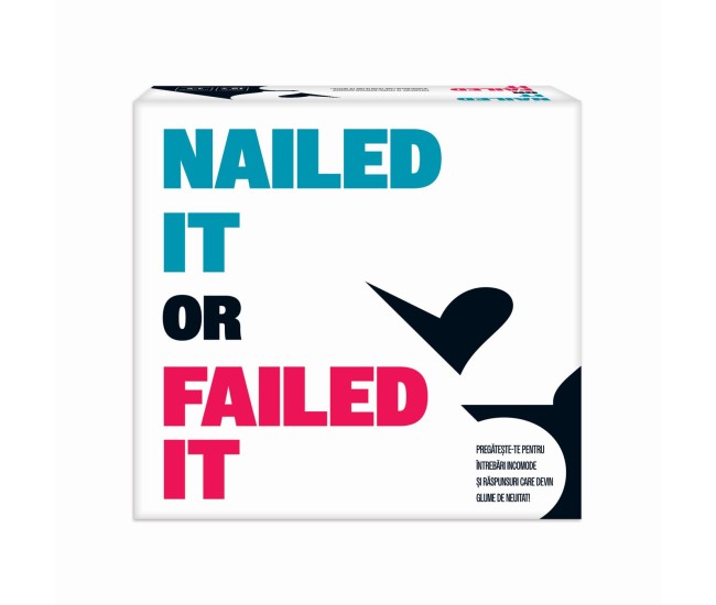 Joc de societate nailed it or failed it in limba romana