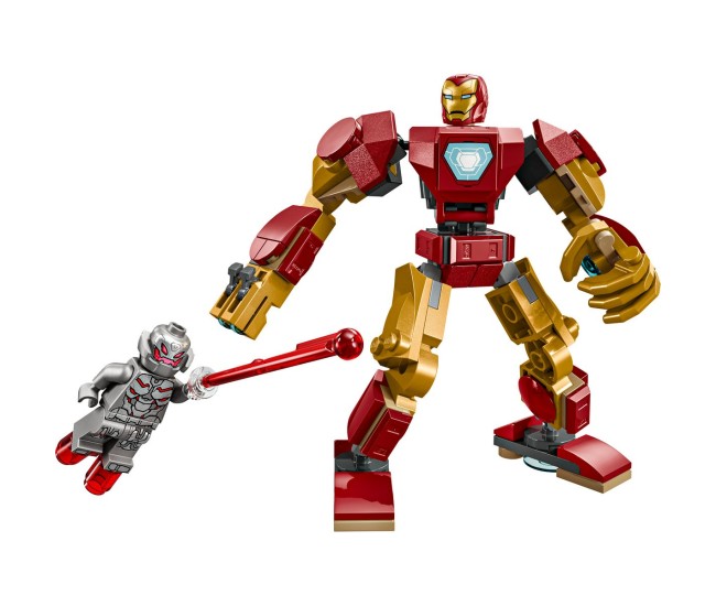 Lego super heroes robotul iron man vs. ultron 76307