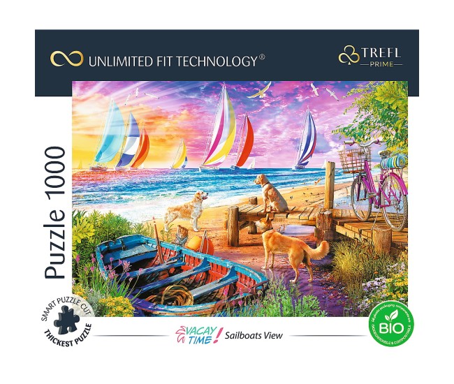 Puzzle trefl uft 1000 barcile pe mare Puzzle trefl uft 1000 barcile pe mare