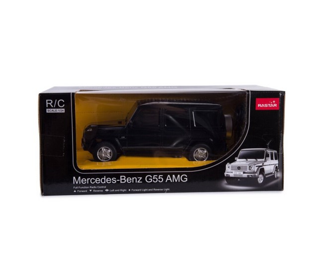 Masina cu telecomanda mercedes-benz g55 negru cu scara 1 la 24 Masina cu telecomanda mercedes-benz g55 negru cu scara 1 la 24