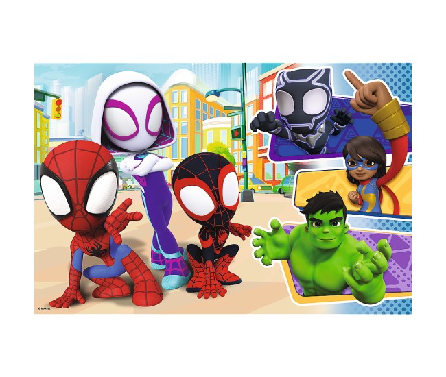 Puzzle trefl 24 maxi spidey si prietenii lui extraordinari Puzzle trefl 24 maxi spidey si prietenii lui extraordinari
