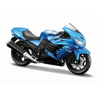 Maisto motocicleta metalica cu stand editie spieciala kawasaki ninja zx 14r scara 1 la 18
