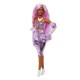 Barbie deluxe style papusa barbie cu par mov Barbie deluxe style papusa barbie cu par mov