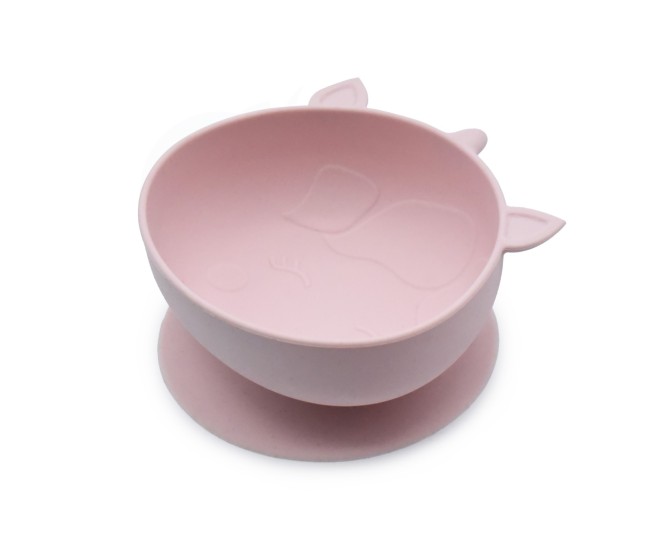 Set 2 castronele cu ventuza silicon melii model unicorn