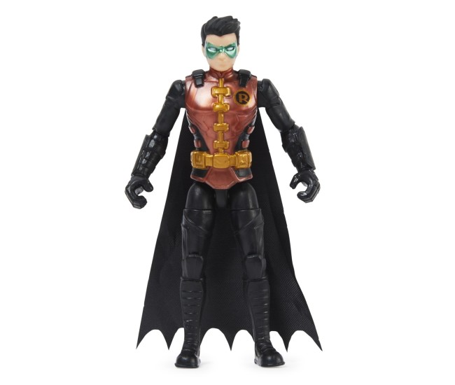 Figurina robin articulata 10cm cu 3 accesorii surpriza Figurina robin articulata 10cm cu 3 accesorii surpriza