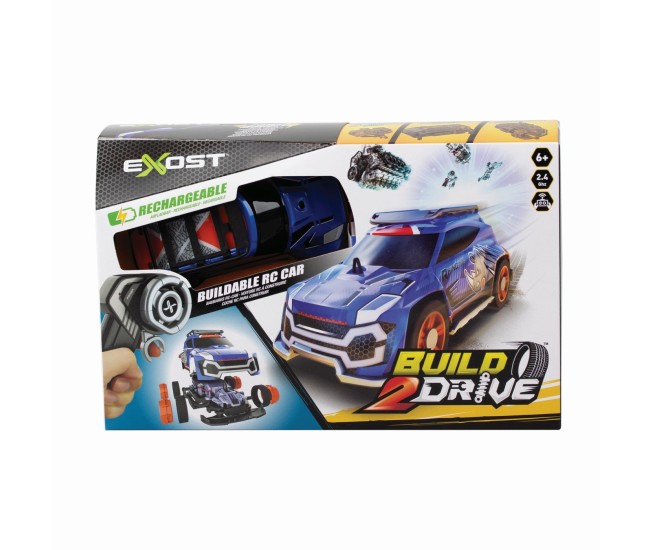 Silverlit exost build 2 drive masinuta rc albastra Silverlit exost build 2 drive masinuta rc albastra