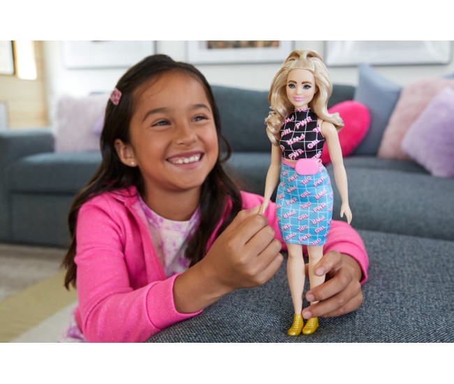 Papusa barbie fashionista blonda