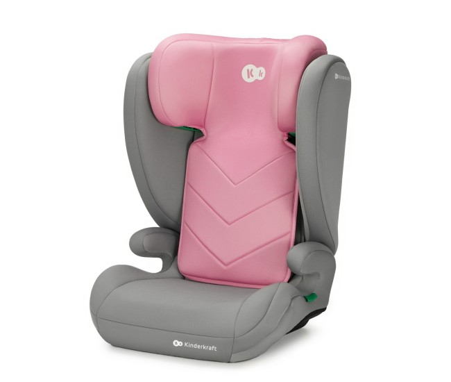 Scaun auto kinderkraft i-spark, i-size 100-150 cm, pink Scaun auto kinderkraft i-spark, i-size 100-150 cm, pink