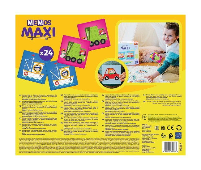 Joc memos maxi vehicule Joc memos maxi vehicule