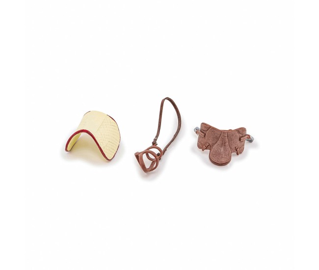 Papo figurina set harnasament pentru calarie Papo figurina set harnasament pentru calarie