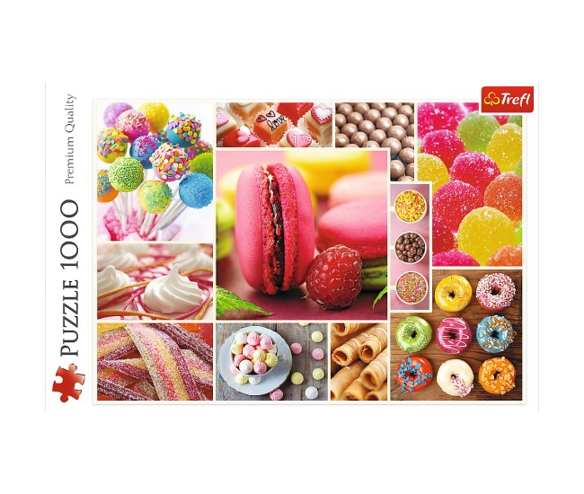 Puzzle trefl 1000 candyland Puzzle trefl 1000 candyland