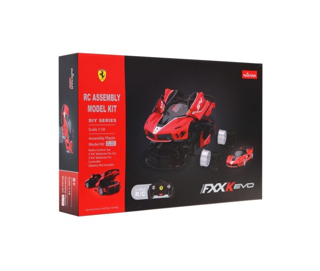 Masinuta construibila cu telecomanda ferrari fxxk evo scara 1 la 18 Masinuta construibila cu telecomanda ferrari fxxk evo scara 1 la 18