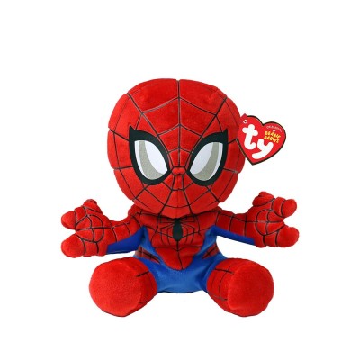 Plus ty 15cm beanie babies soft marvel spiderman Plus ty 15cm beanie babies soft marvel spiderman