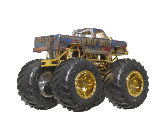 Hot wheels monster truck 50 bigfoot trophy champions masinuta bigfoot scara 1 la 64 Hot wheels monster truck 50 bigfoot trophy champions masinuta bigfoot scara 1 la 64