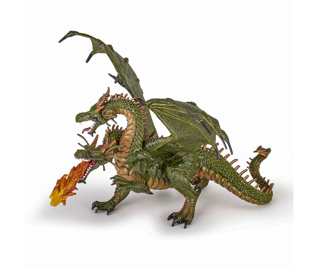 Papo figurina dragon cu 2 capete Papo figurina dragon cu 2 capete