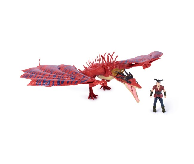 Cum sa iti dresezi dragonul incercarea flacarii set dragon monstrous nightmare si figurina snotlout