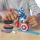Play-doh marvel figurina flexibila cu accesorii captain america 10cm Play-doh marvel figurina flexibila cu accesorii captain america 10cm