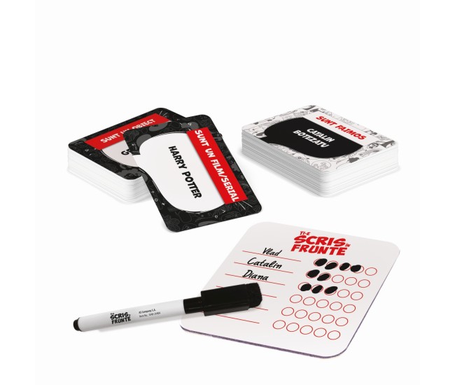 Joc de carti ti-e scris in frunte Joc de carti ti-e scris in frunte