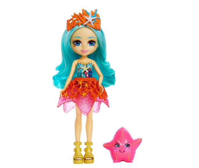 Enchantimals royal papusi si animalute staria starfish si beamy Enchantimals royal papusi si animalute staria starfish si beamy