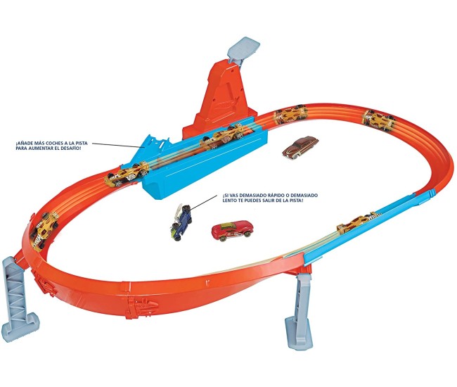 Hot wheels circuit rapid cu lansator si masinuta exclusiva Hot wheels circuit rapid cu lansator si masinuta exclusiva