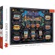 Puzzle trefl 500 tipuri de cafea Puzzle trefl 500 tipuri de cafea