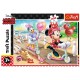 Puzzle trefl 200 minnie distractie la plaja Puzzle trefl 200 minnie distractie la plaja