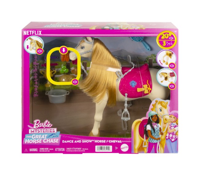 Barbie mysteries calut cu sunete si accesorii Barbie mysteries calut cu sunete si accesorii