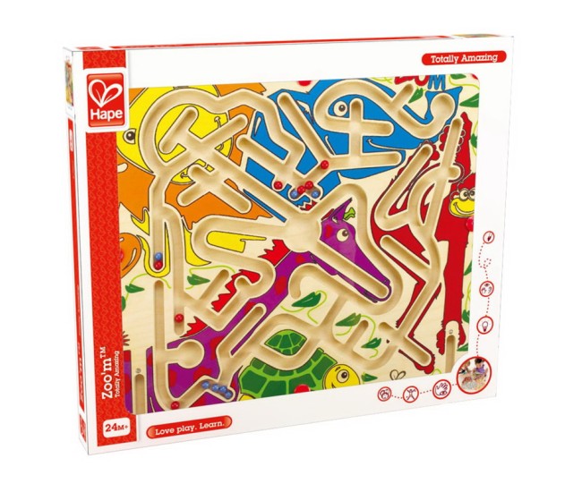 Hape labirint magnetic zoo'm - distractie la dublu Hape labirint magnetic zoo'm - distractie la dublu