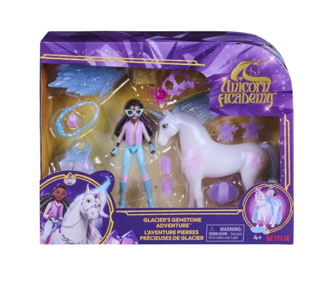Unicorn academy set aventura cu pietre pretioase a lui glacier