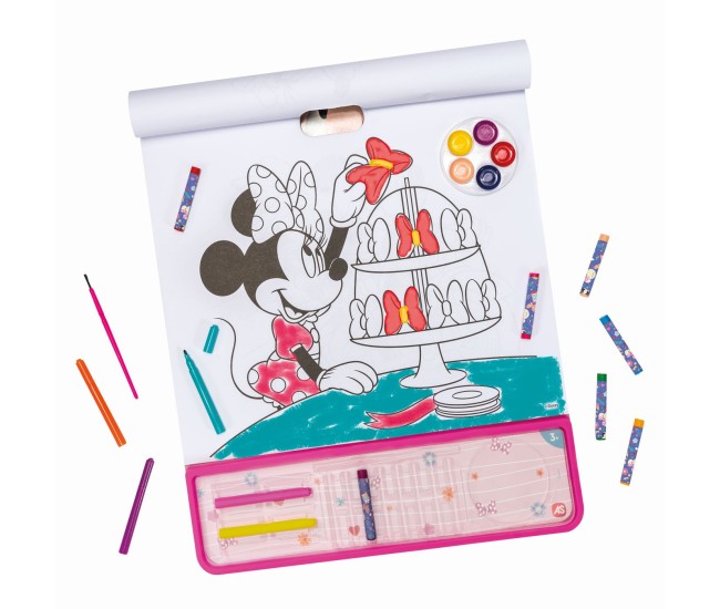 Happi hobbi set pentru desen giga block 5 in 1 minnie draguta Happi hobbi set pentru desen giga block 5 in 1 minnie draguta