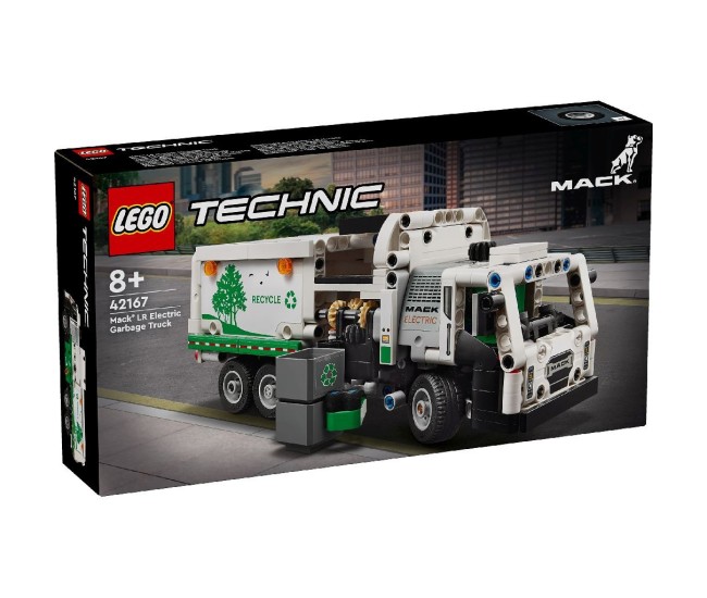 Lego technic autogunoiera mack lr electric 42167 Lego technic autogunoiera mack lr electric 42167