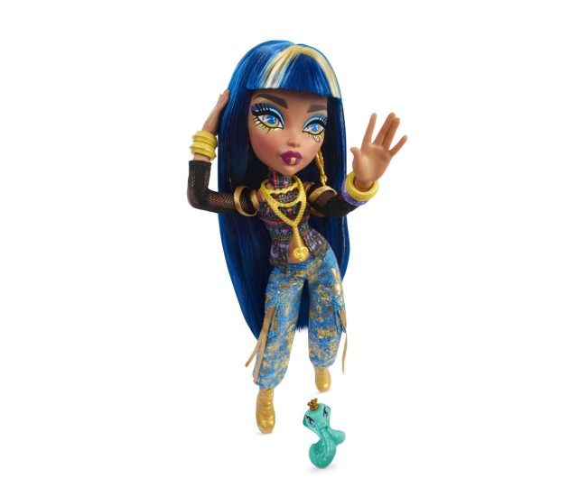 Monster high papusa cleo denile cu accesorii