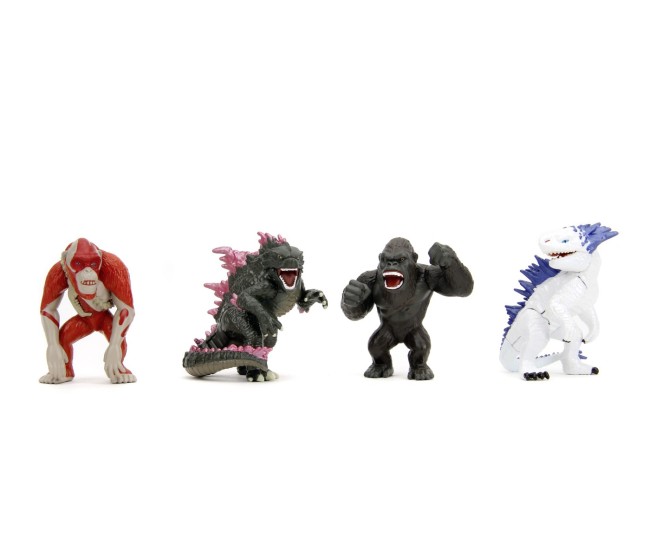 Jada godzilla set 4 figurine metalice 6.5cm Jada godzilla set 4 figurine metalice 6.5cm