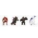 Jada godzilla set 4 figurine metalice 6.5cm Jada godzilla set 4 figurine metalice 6.5cm