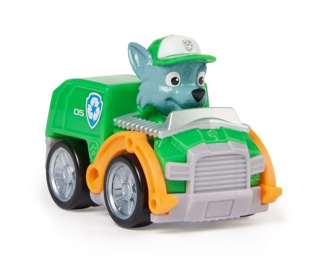 Patrula catelusilor pup squad racers vehicul cu figurina rocky Patrula catelusilor pup squad racers vehicul cu figurina rocky