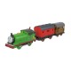 Thomas locomotiva motorizata percy cu 2 vagoane