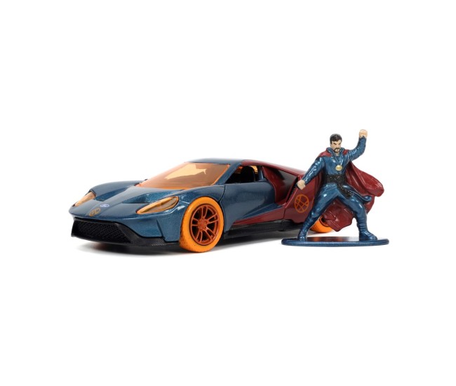 Jada marvel masinuta metalica ford gt scara 1:32 si figurina metalica doctor strange Jada marvel masinuta metalica ford gt scara 1:32 si figurina metalica doctor strange