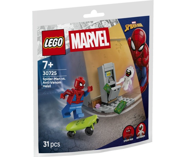 Lego marvel omul paianjen vs hotul anti venom 30725