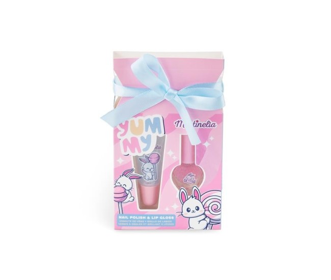 Martinelia yummy set lac de unghii si luciu de buze Martinelia yummy set lac de unghii si luciu de buze