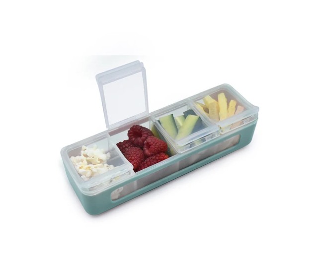 Cutie snack 4 compartimente, melii luxe, ivory Cutie snack 4 compartimente, melii luxe, ivory