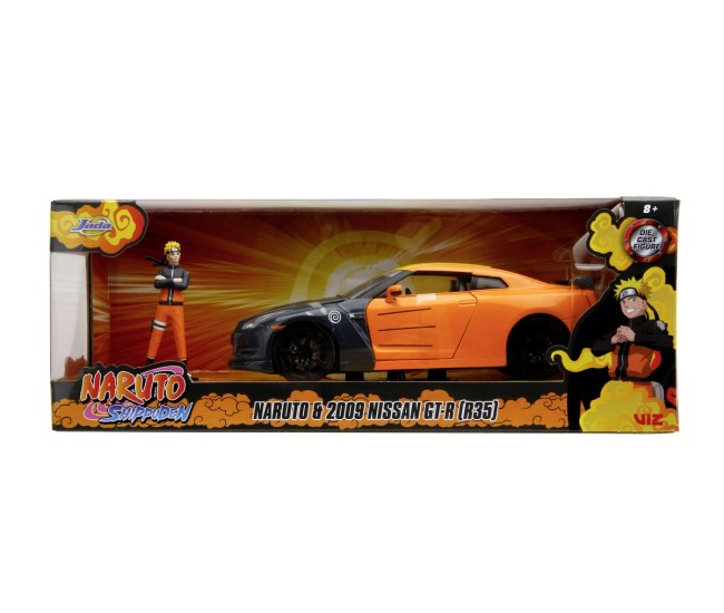 Jada masinuta metalica naruto 2009 nissan gt r 1:24 Jada masinuta metalica naruto 2009 nissan gt r 1:24