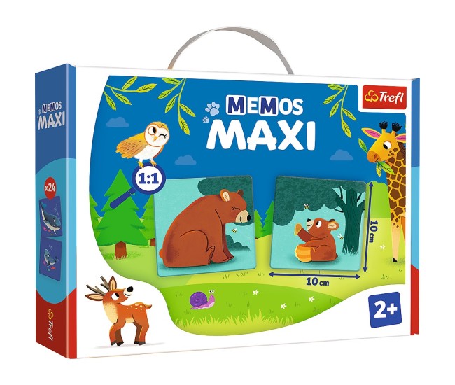 Joc memos maxi animale parinti si copii Joc memos maxi animale parinti si copii
