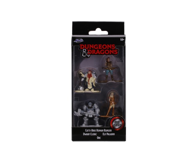 Dungeons dragons set 4 nanofigurine 4cm Dungeons dragons set 4 nanofigurine 4cm