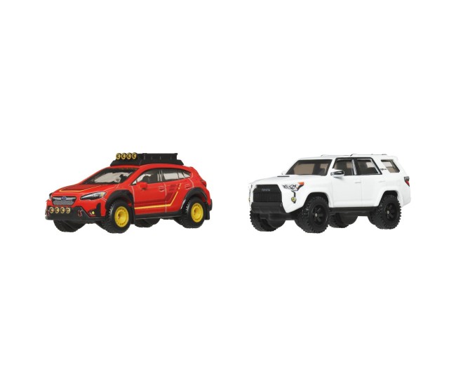 Hot wheels premium set 2 masinute metalice subaru crosstrek si toyota 4runner 2018 scara 1 la 64 Hot wheels premium set 2 masinute metalice subaru crosstrek si toyota 4runner 2018 scara 1 la 64